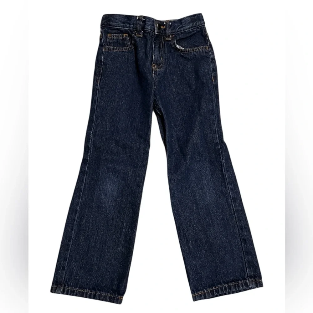 Cat & Jack Dark Blue Denim Jeans | Boys Size 5